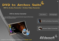 4Videosoft DVD to Archos Suite screenshot